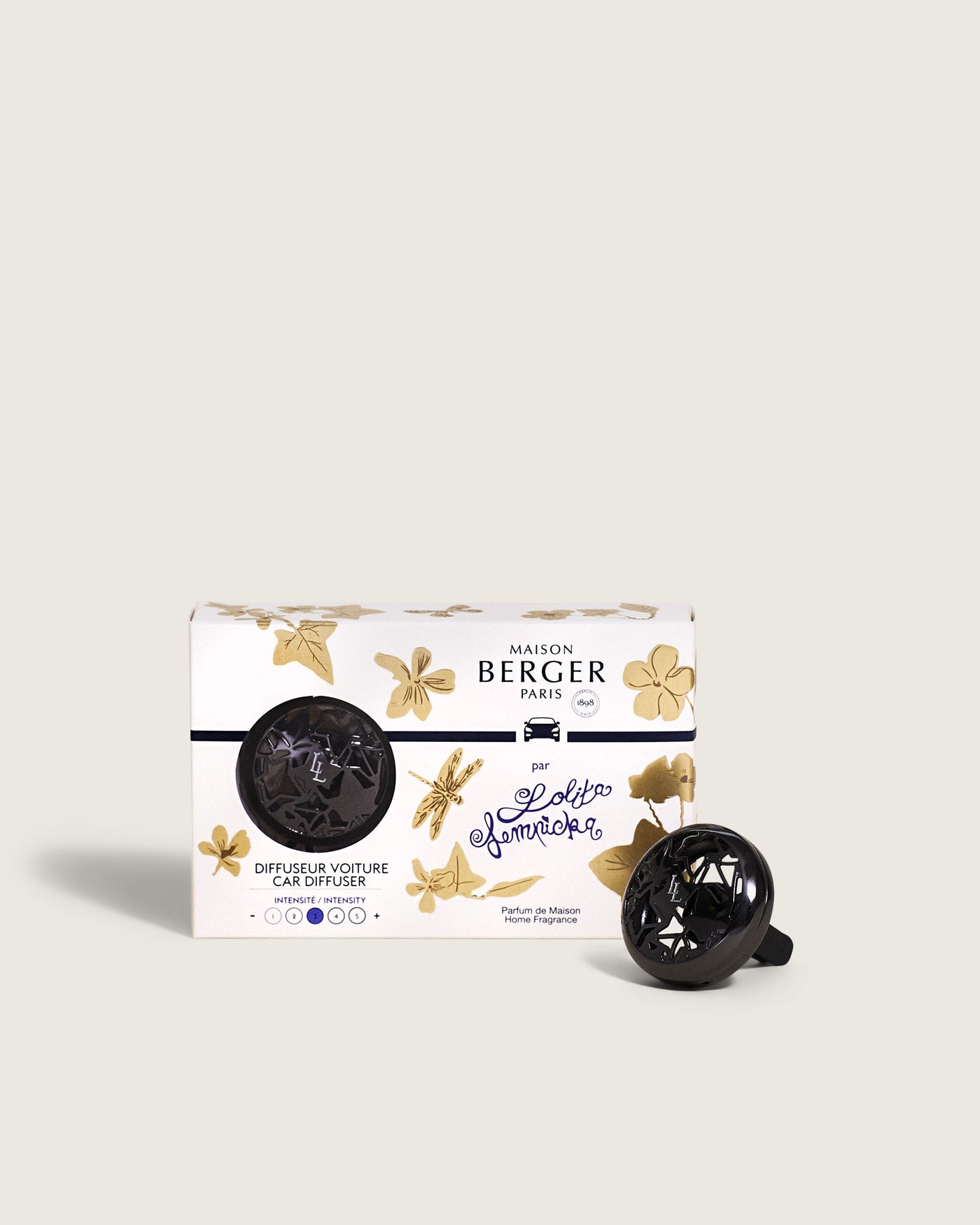 Lolita Lempicka Gun Metal Car Diffuser