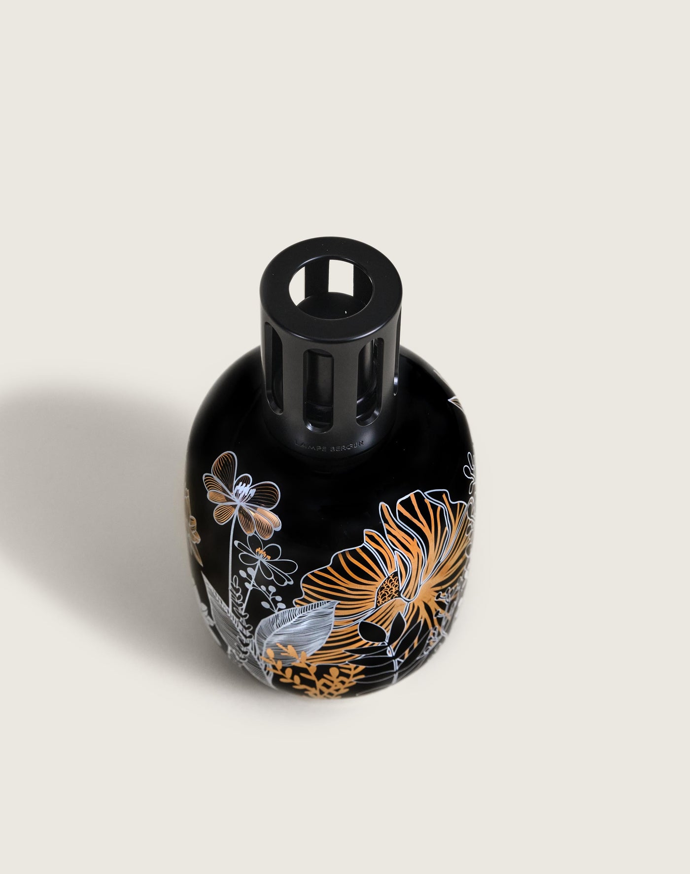 Black Vegetal Porcelain Lamp Berger