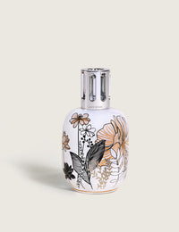 White Vegetal Porcelain Lamp Berger