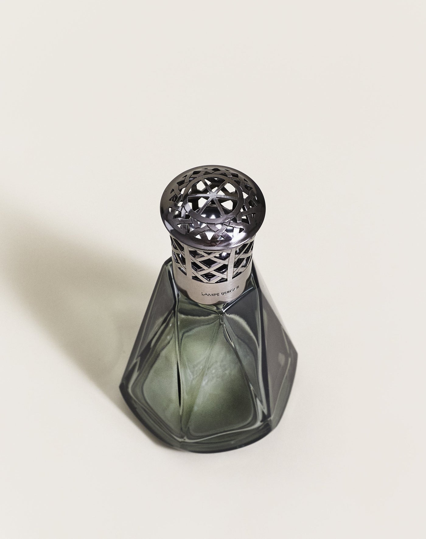 Vintage Green Pyramide Lamp Berger