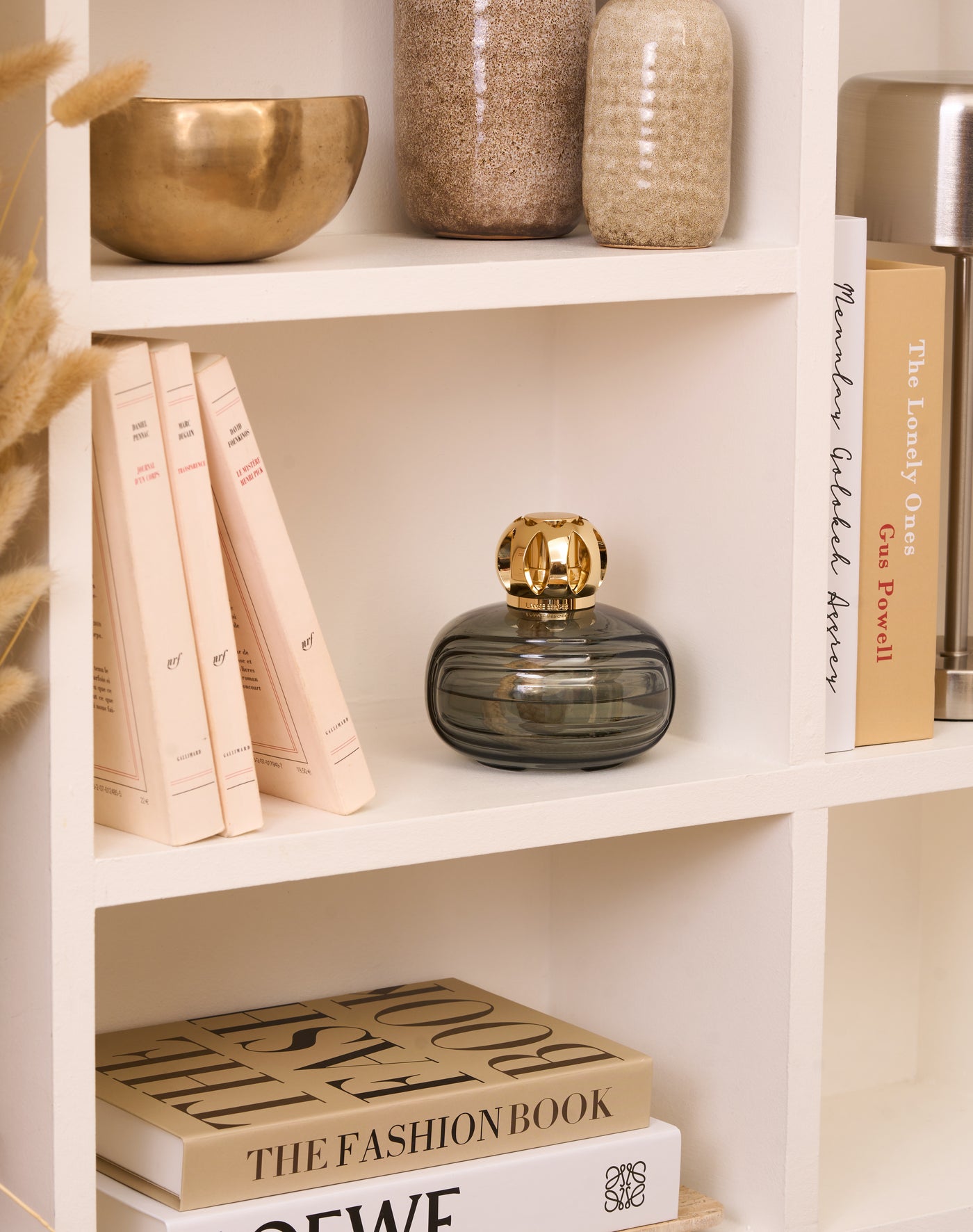 Moss Grey Enigma Lamp Berger