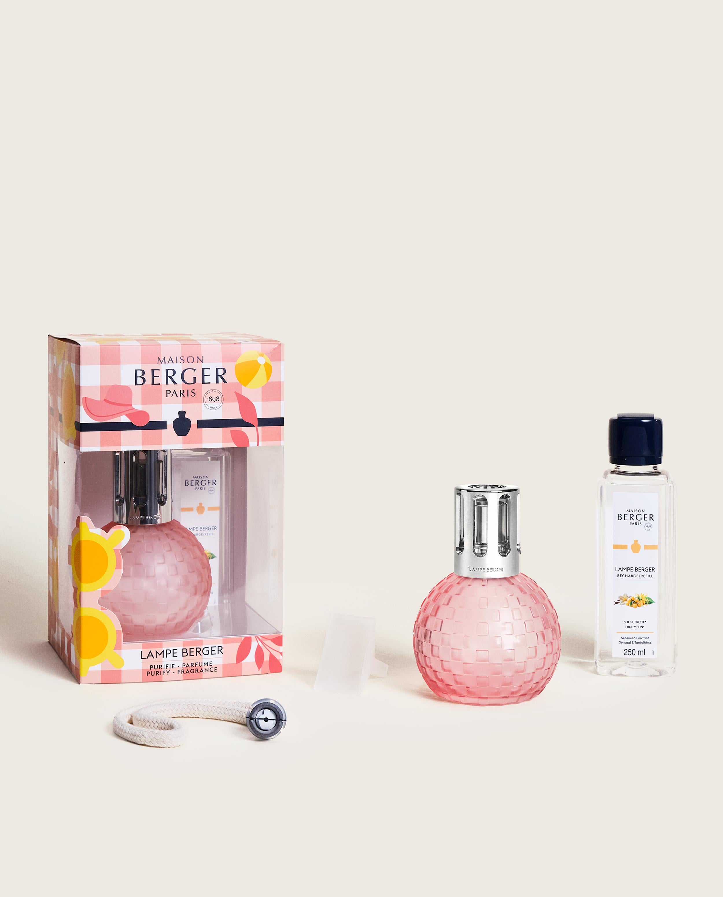 Fruity Sun Disco Estivale Lamp Berger Gift Pack • Maison Berger