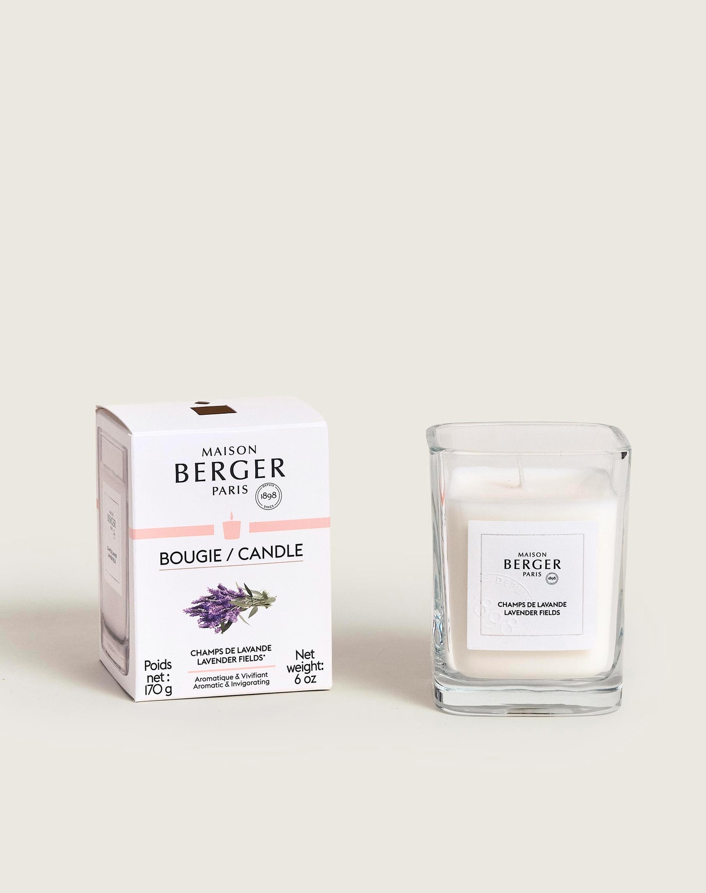 Lavender Fields scented candle