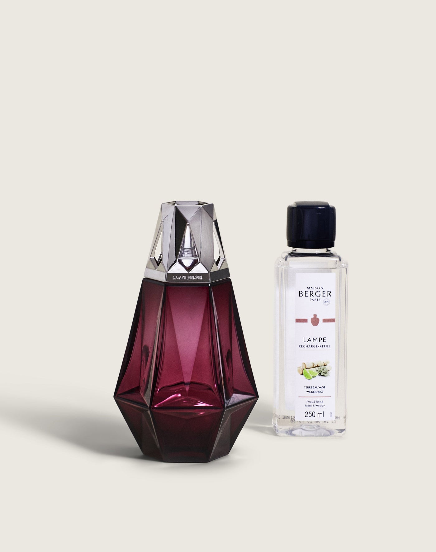 Garnet Prism Lamp Berger Gift Pack
