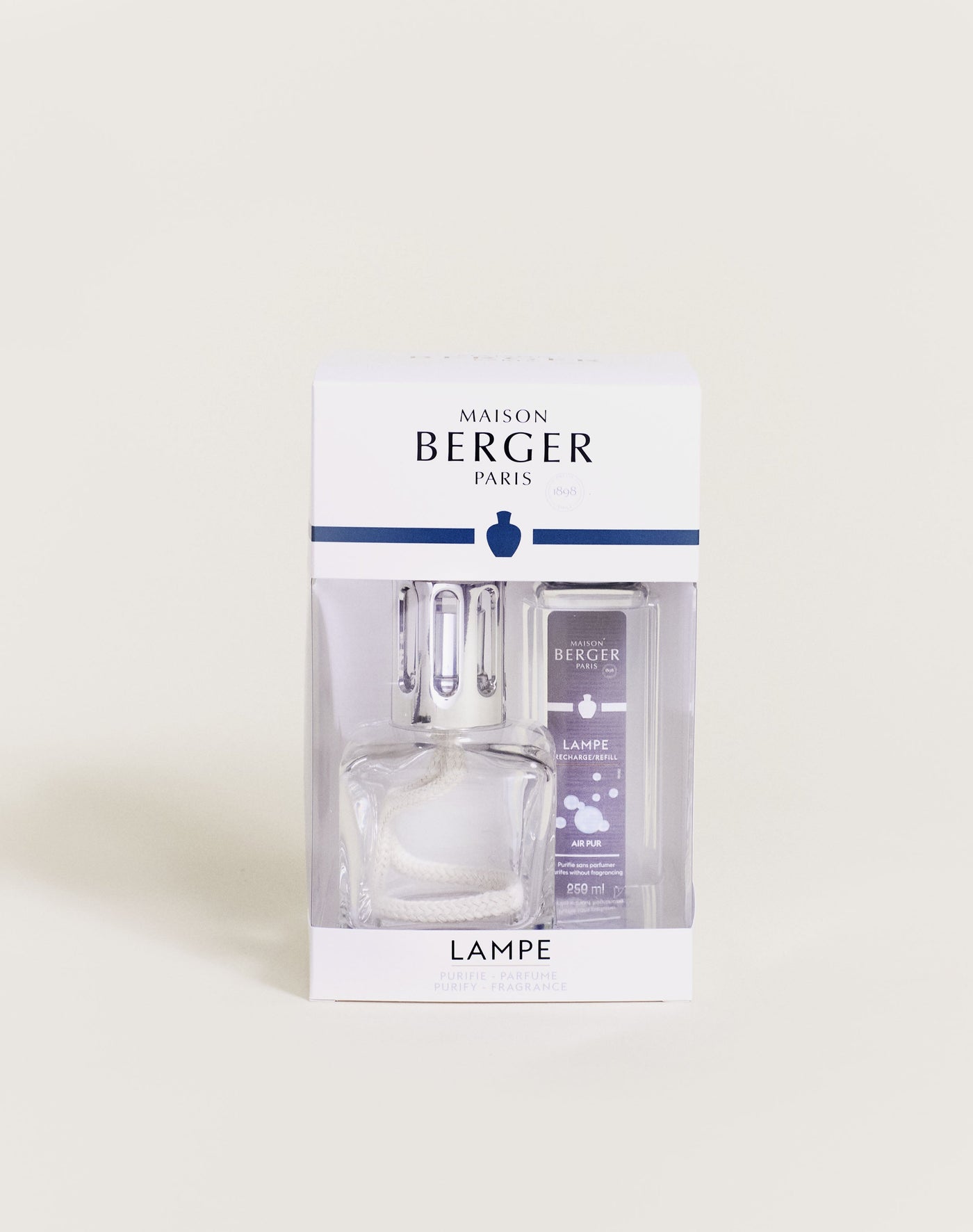 Transparent Ice Cube Lamp Berger Gift Pack